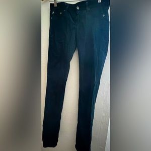 Adriano Goldschmied 26R Navy Corduroy Style Pants